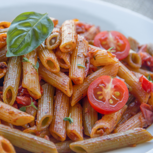 Rich Tomato, Lentil & Mushroom Fusilli