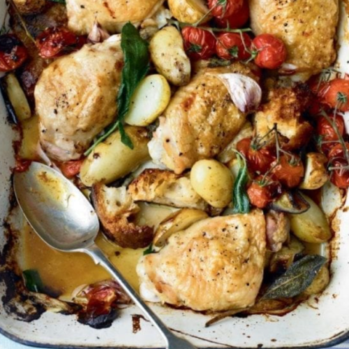 One Pan Chicken Dinner