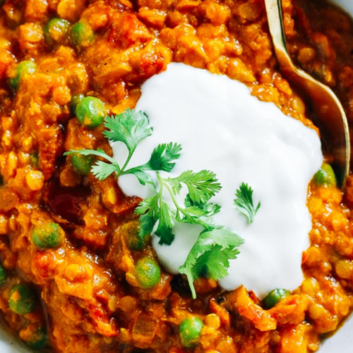 Coconut & Sweet Potato Dahl