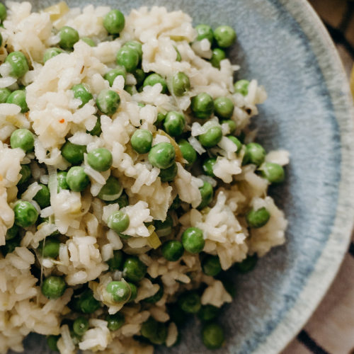 Baked Risotto Primavera