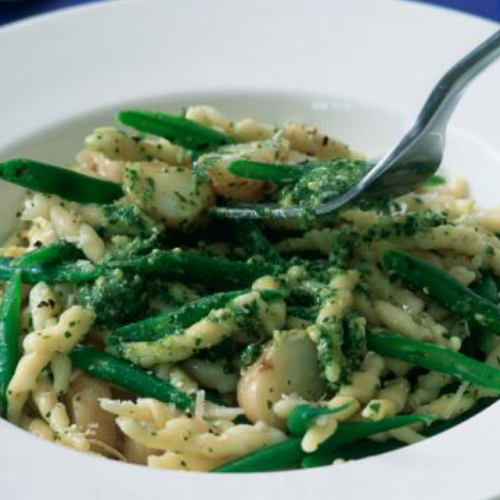 Pasta Liguria (with pesto, green beans and potatoes)