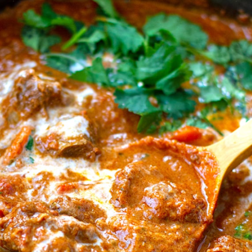 Lamb, Tomato and Coconut Curry