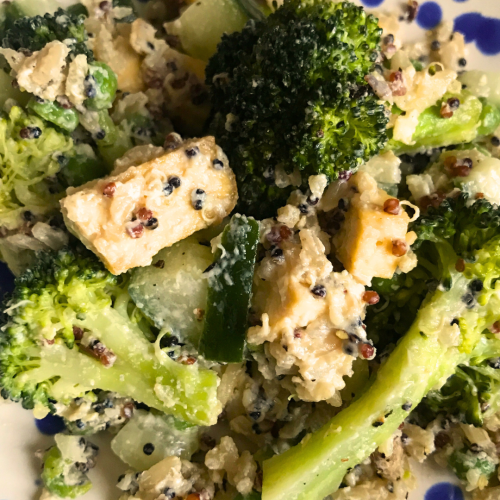 Tofu, Greens & Rice NOURYSH Bowl